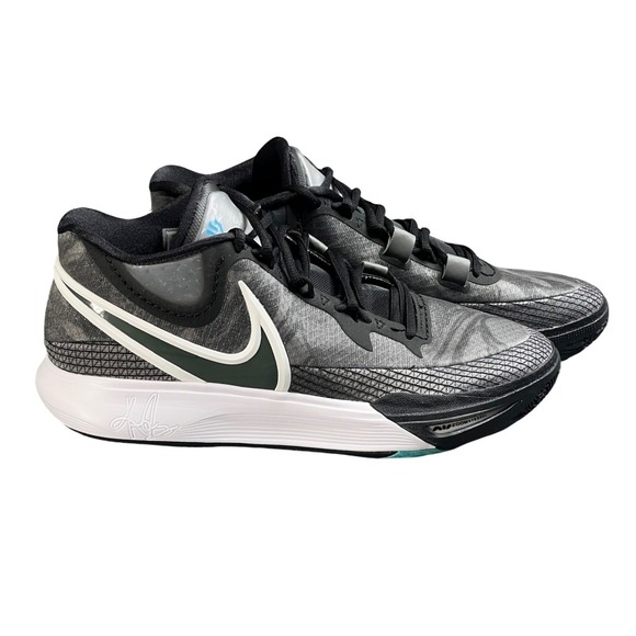NIB Nike Kyrie 8 Orca Men's 12 Basketball Shoes Black/Mercury/Grey DJ6017-001